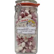 The Best Strawberries And Cream in a Kilner Jar